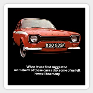 FORD ESCORT MK1 - advert Magnet